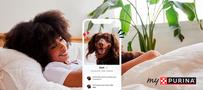 MyPurina App - woman with dog