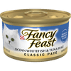 Fancy Feast Classic Paté Ocean Whitefish & Tuna Feast Gourmet Wet Cat Food