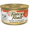 Fancy Feast Classic Paté Savory Salmon Gourmet Wet Cat Food