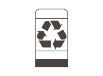 A recycle sign