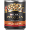 Pro Plan Complete Essentials Adult Beef & Vegetables Entrée Slices in Gravy Wet Dog Food