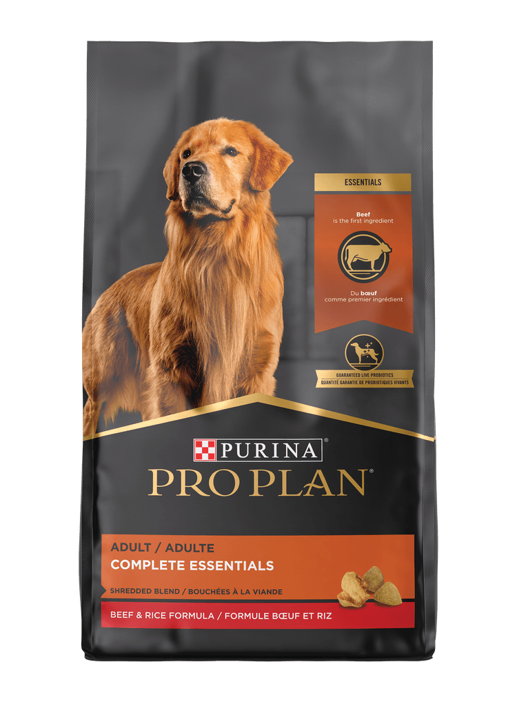 Pro Plan Adult Complete Essentials Shredded Blend Beef & Rice