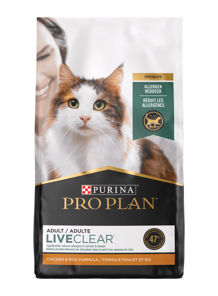 Pro Plan LiveClear Allergen Reducing Chicken & Rice Formula Dry Cat Food