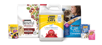 A selection of products from Purina.com